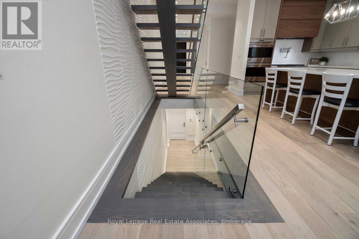 Stairs to Lower Level - 63 Troy Street, Mississauga, ON - Indoor