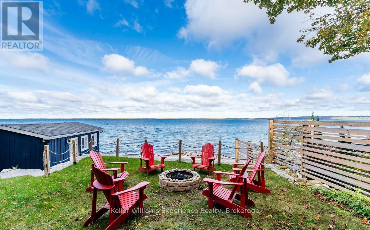 1749 Champlain Road, Tiny, ON - Outdoor With Body Of Water With View