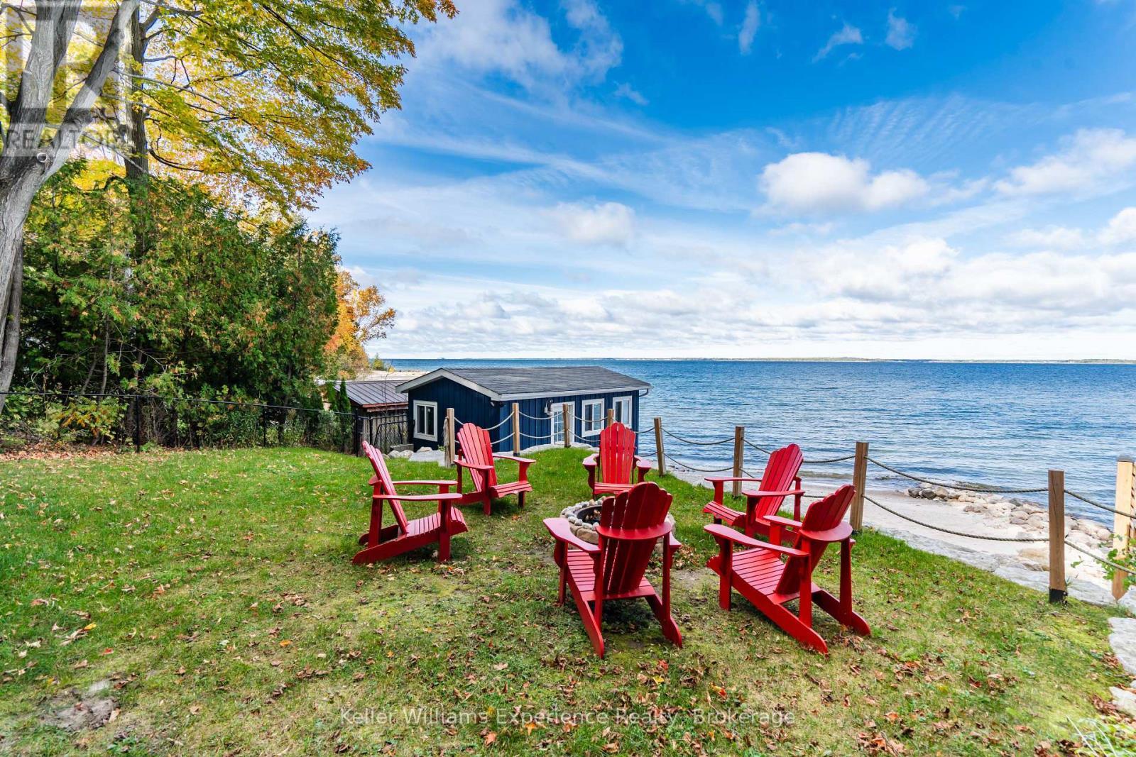 1749 Champlain Road, Tiny, ON - Outdoor With Body Of Water With View