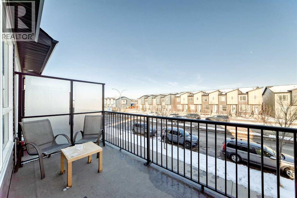 263 Redstone Boulevard Ne, Calgary, AB - Outdoor With Balcony With Exterior