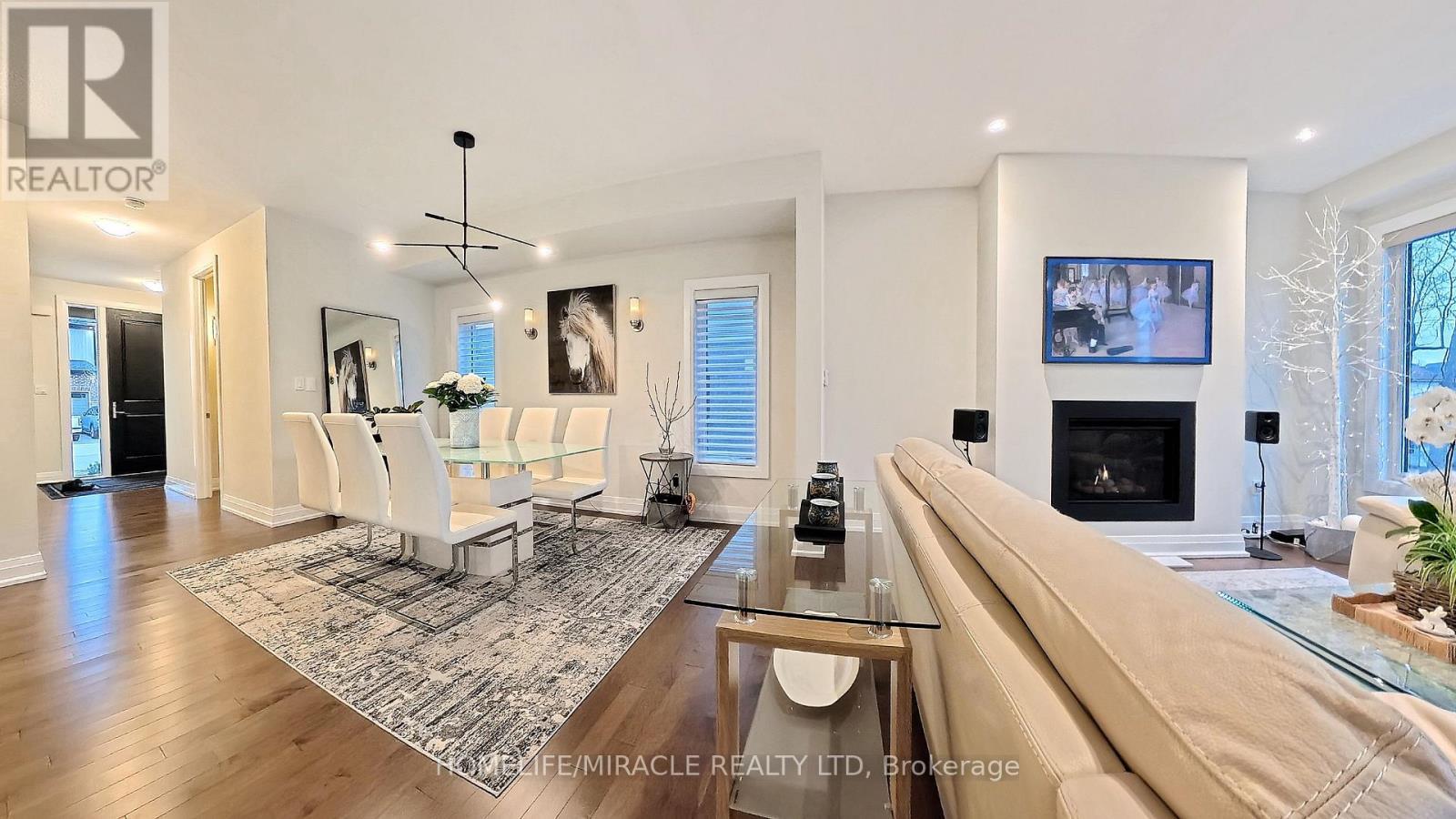 63 Ian Ormston Drive, Kitchener, ON - Indoor Photo Showing Other Room With Fireplace