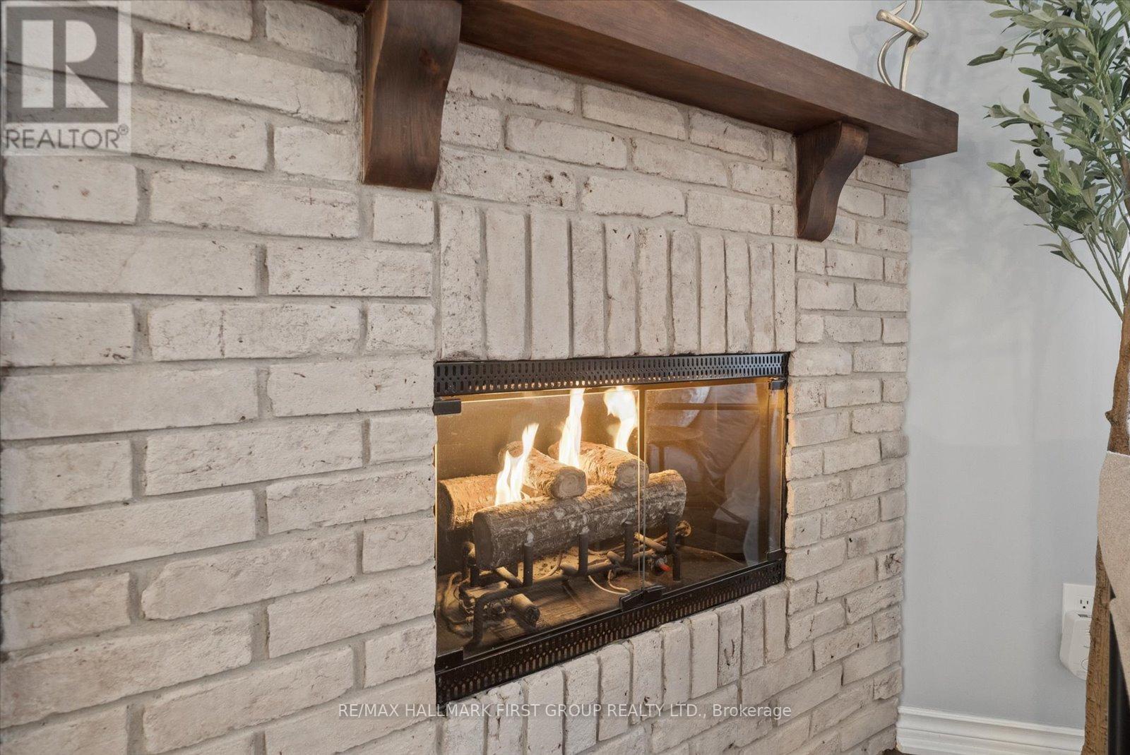 1674 Heathside Crescent, Pickering, ON - Photo Showing Other Room With Fireplace