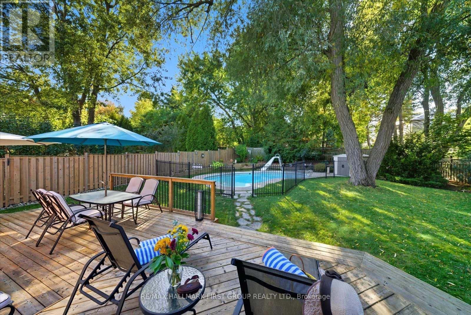 1674 Heathside Crescent, Pickering, ON - Outdoor With In Ground Pool With Deck Patio Veranda