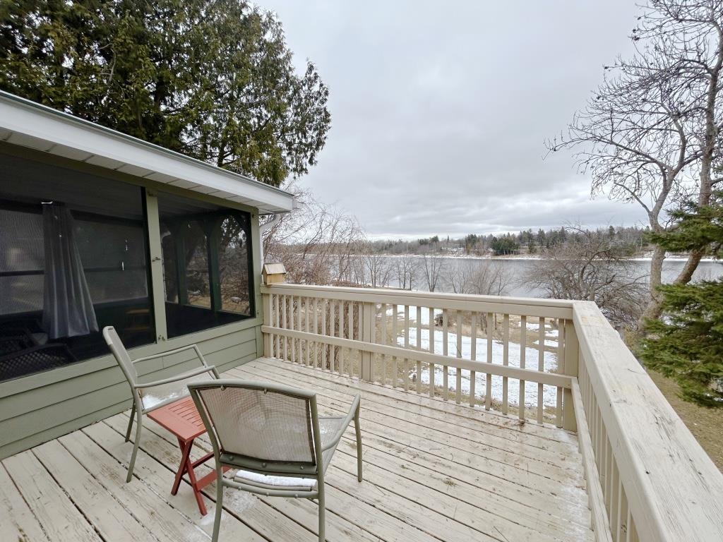 1115 River Road West, Fort Frances, ON - Outdoor With Deck Patio Veranda With Exterior