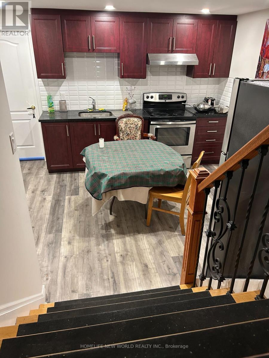 38 Cedarcroft Boulevard S, Toronto, ON - Indoor Photo Showing Kitchen With Stainless Steel Kitchen With Upgraded Kitchen