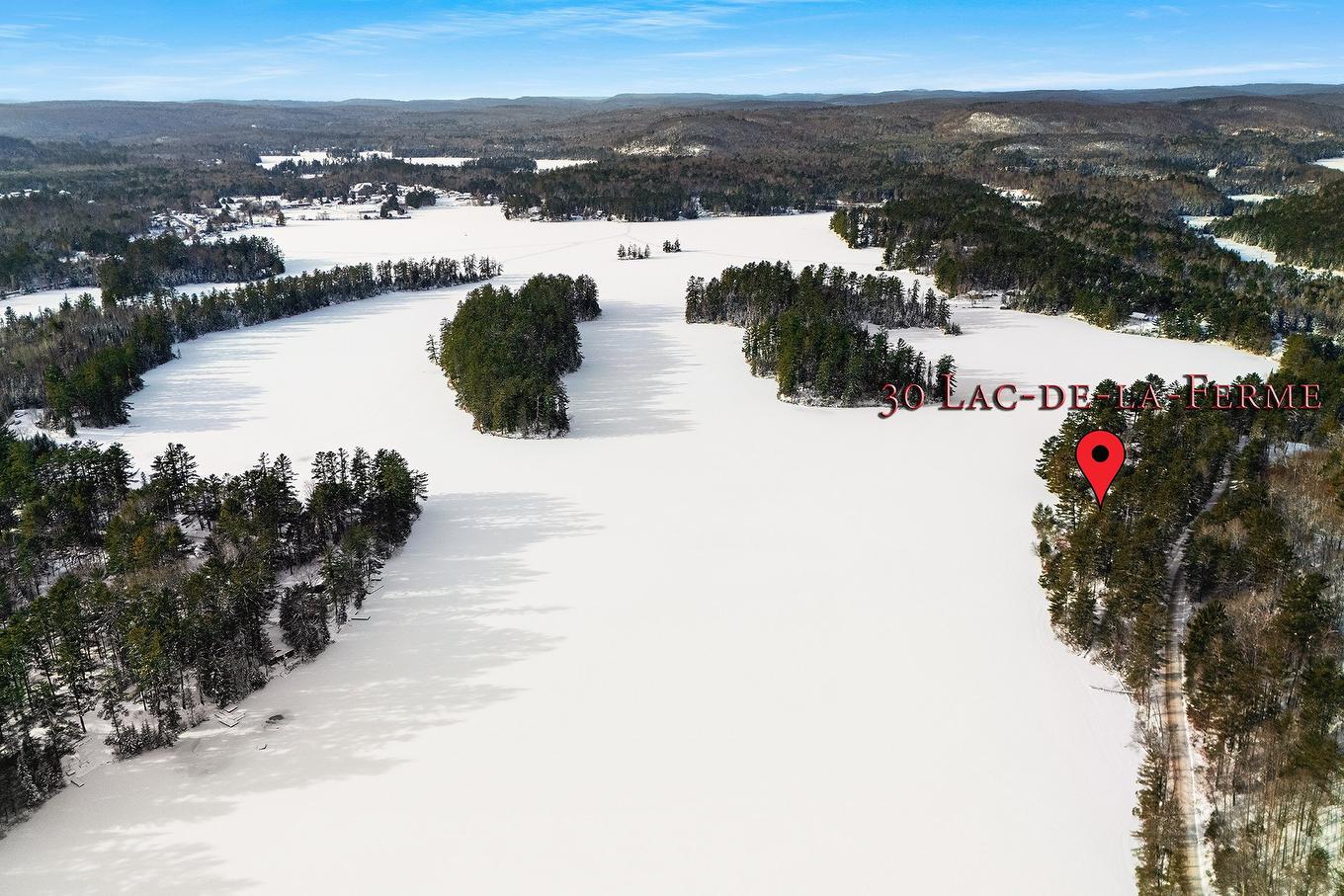 Aerial photo - 30 Ch. Du Lac-De-La-Ferme, Otter Lake, QC - Outdoor With View