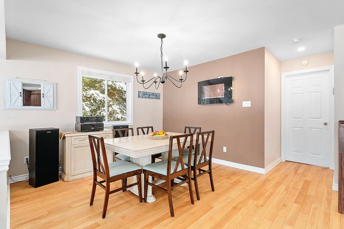 Dining room - 30 Ch. Du Lac-De-La-Ferme, Otter Lake, QC - Indoor Photo Showing Dining Room