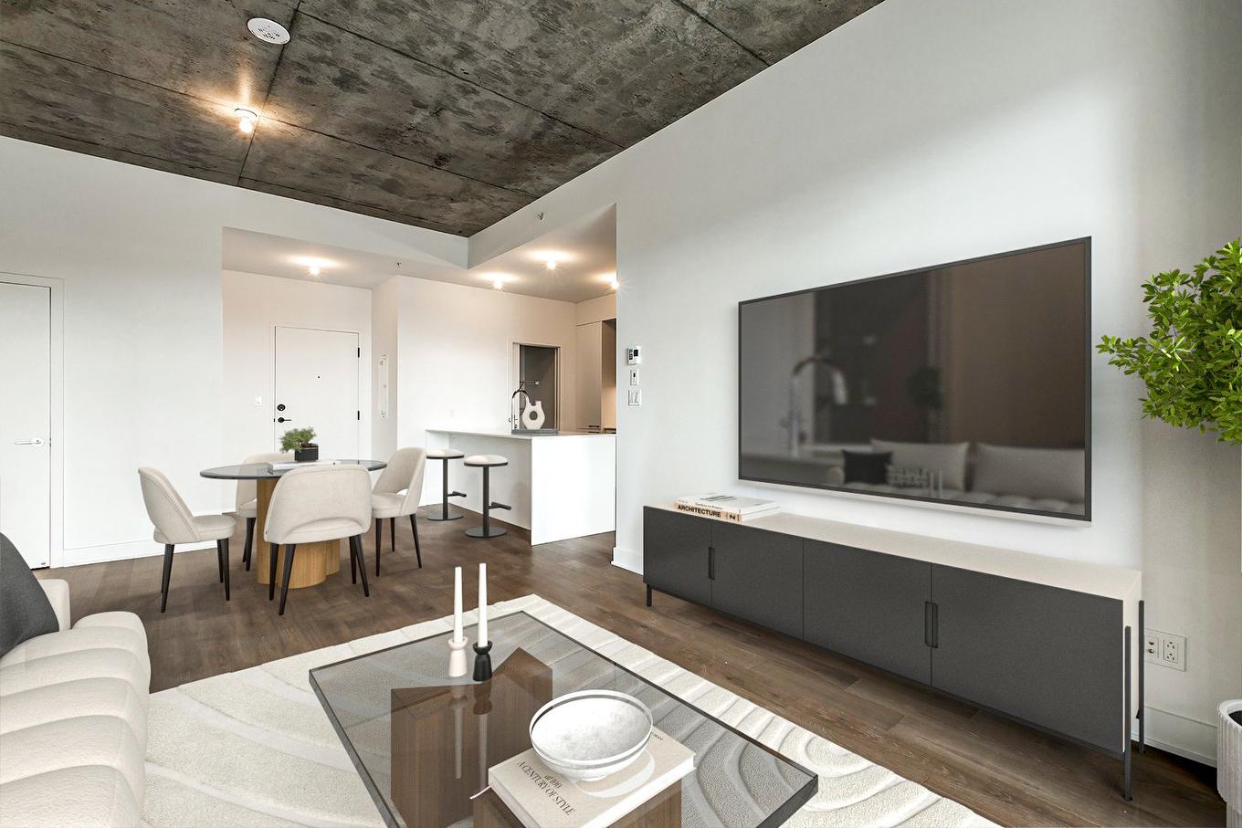 Salon - 421-7227 Boul. Newman, Montréal (Lasalle), QC - Indoor Photo Showing Living Room