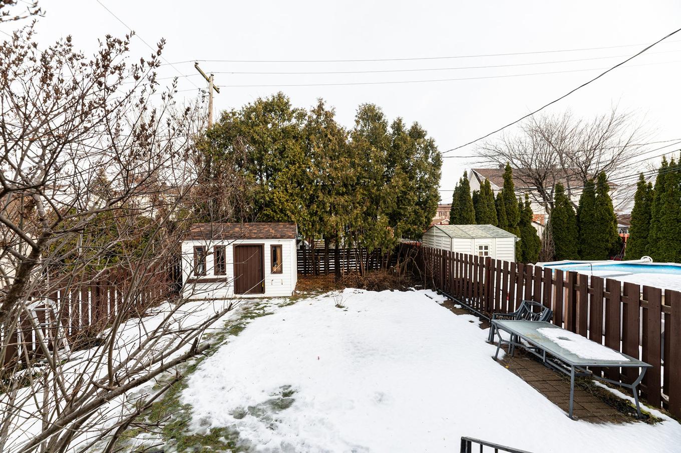 Backyard - 4020 Crois. Oscar, Brossard, QC - Outdoor