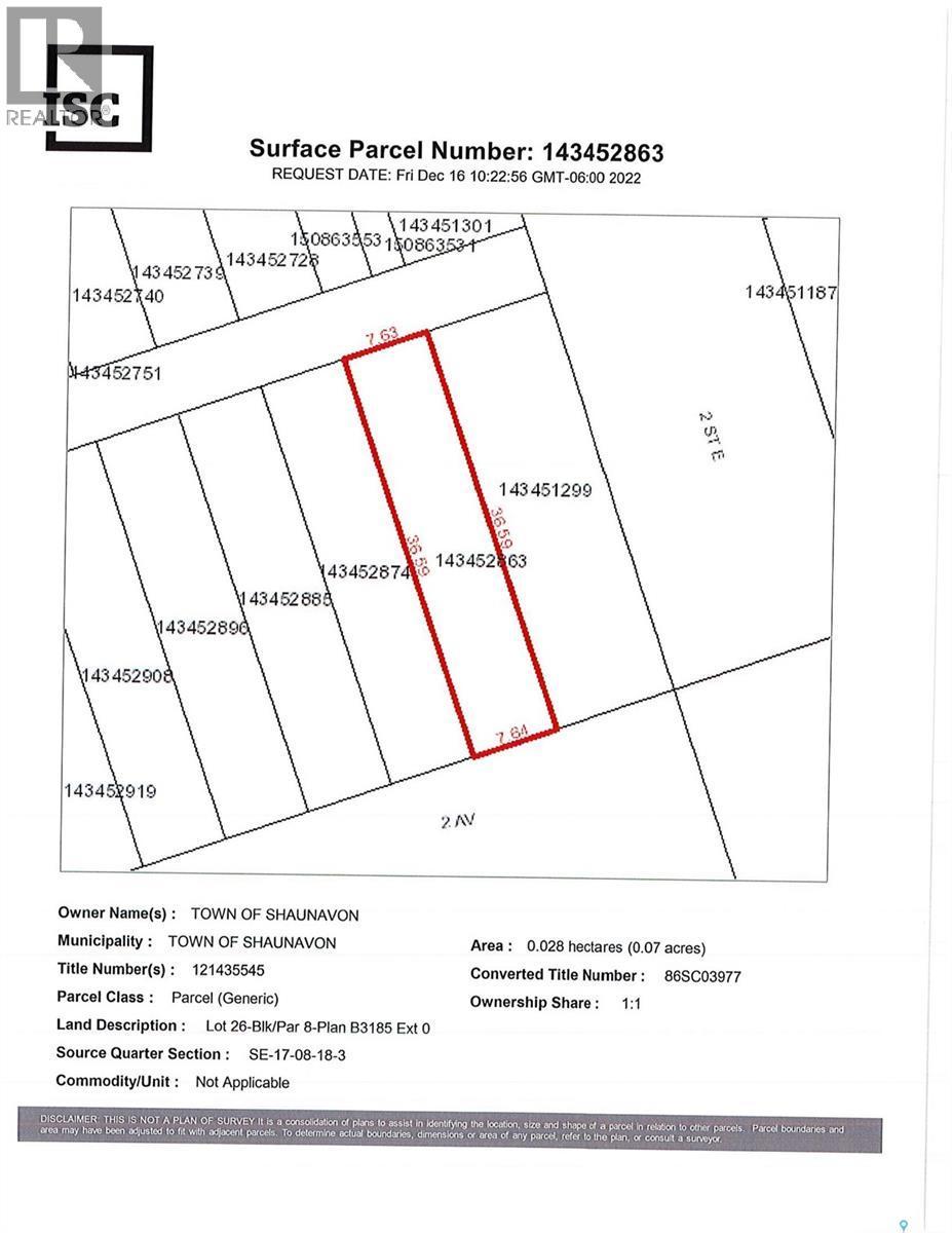 185 2Nd Avenue E, Shaunavon, SK