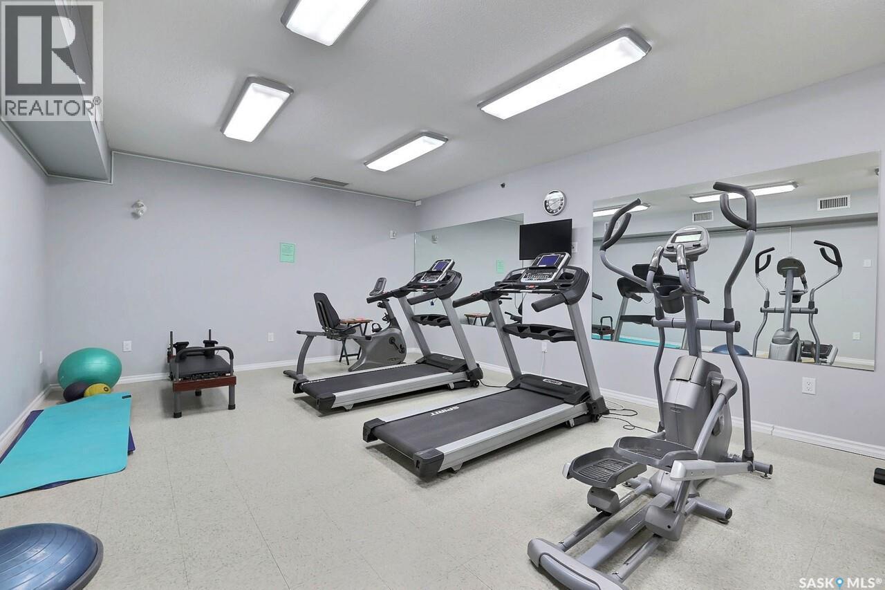 201 4721 Mctavish Street, Regina, SK - Indoor Photo Showing Gym Room