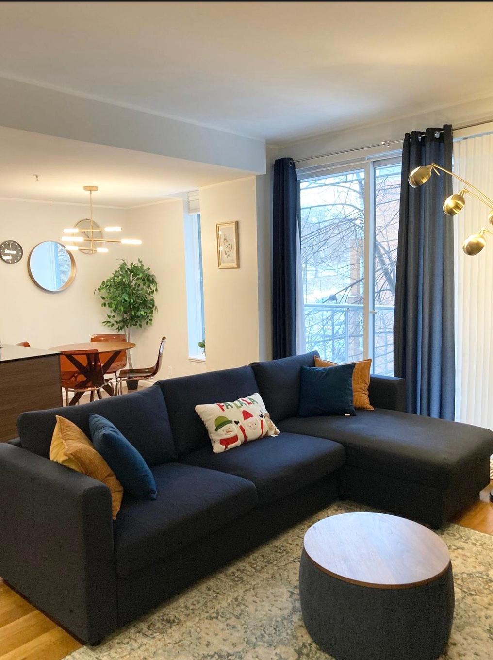 Salon - 208-4500 Ch. De La Côte-Des-Neiges, Montréal (Côte-Des-Neiges/Notre-Dame-De-Grâce), QC - Indoor Photo Showing Living Room