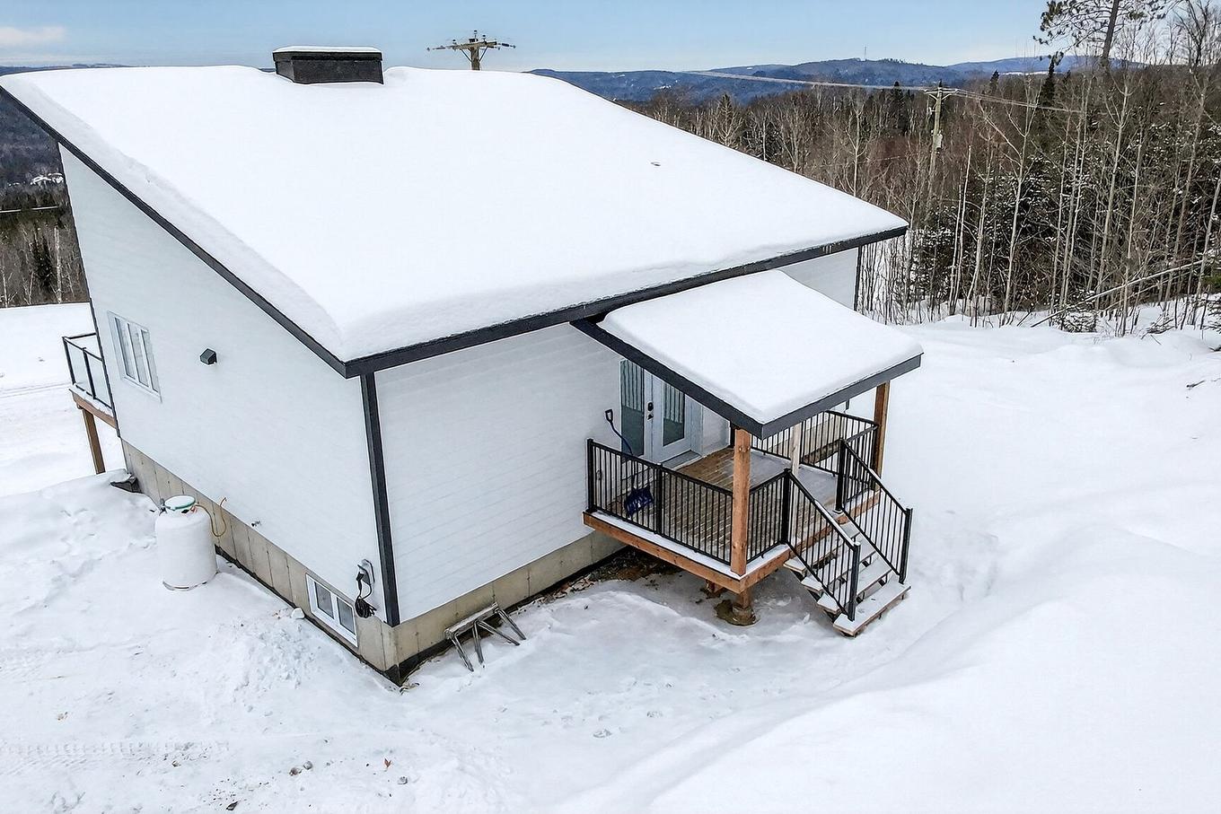 Back facade - 140 Ch. De L'Altitude, Saint-Côme, QC - Outdoor With Exterior