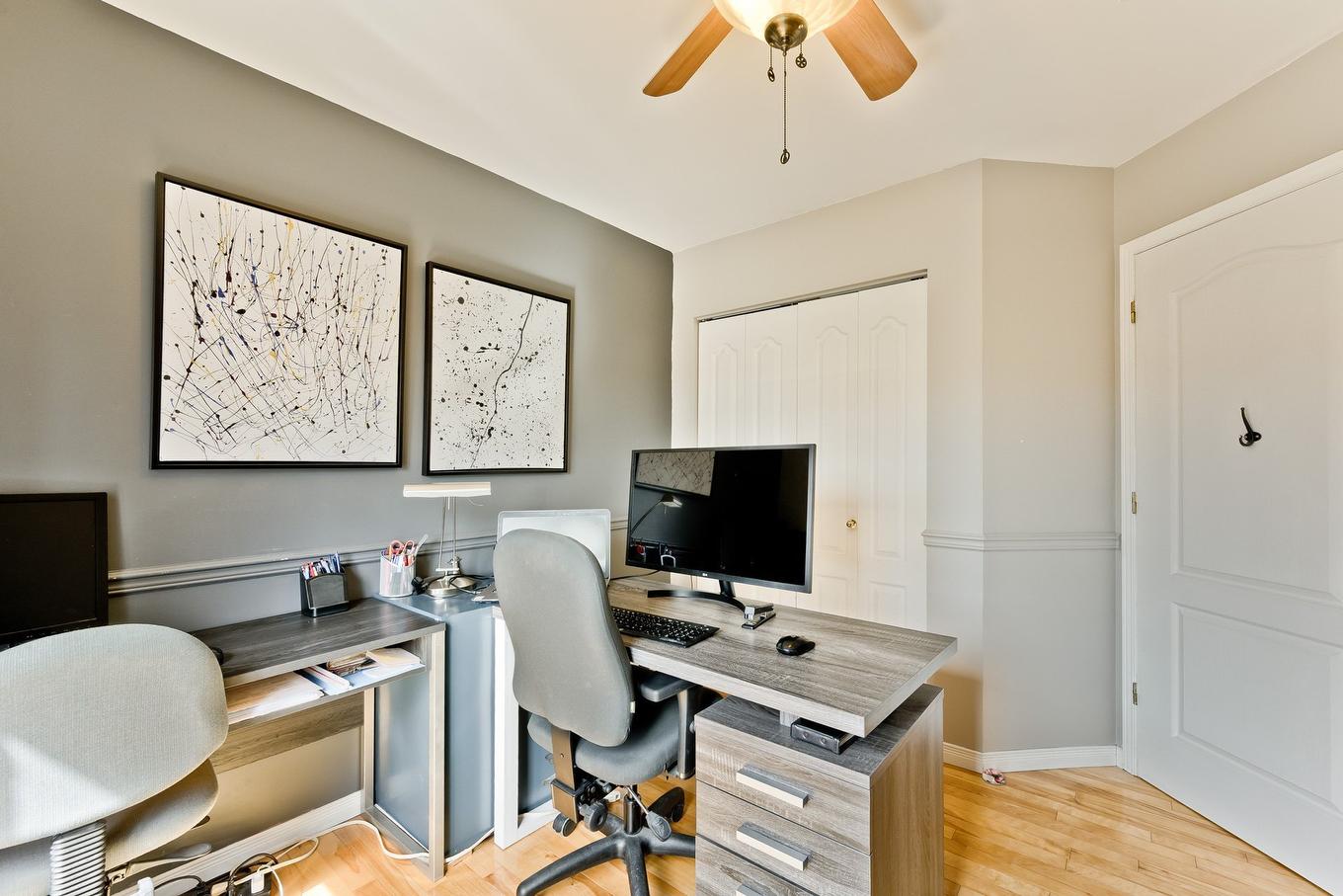 Bedroom - 3270 Rue Marika, Sherbrooke (Fleurimont), QC - Indoor Photo Showing Office