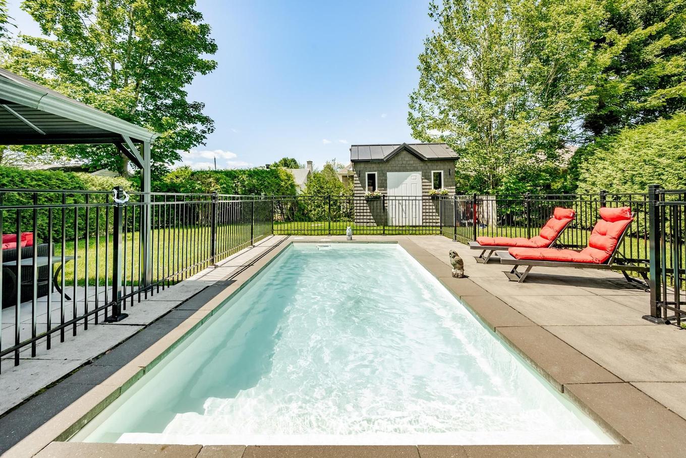 Pool - 3270 Rue Marika, Sherbrooke (Fleurimont), QC - Outdoor With In Ground Pool