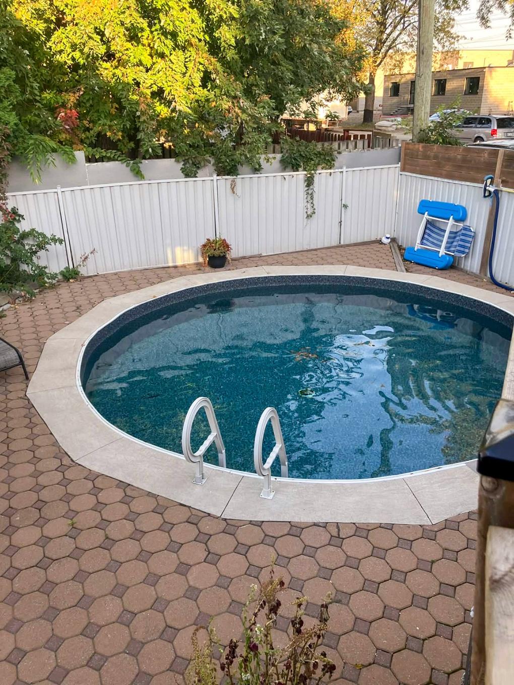 Piscine - 13295 Rue Joseph-Piché, Montréal (Rivière-Des-Prairies/Pointe-Aux-Trembles), QC - Outdoor With In Ground Pool With Backyard