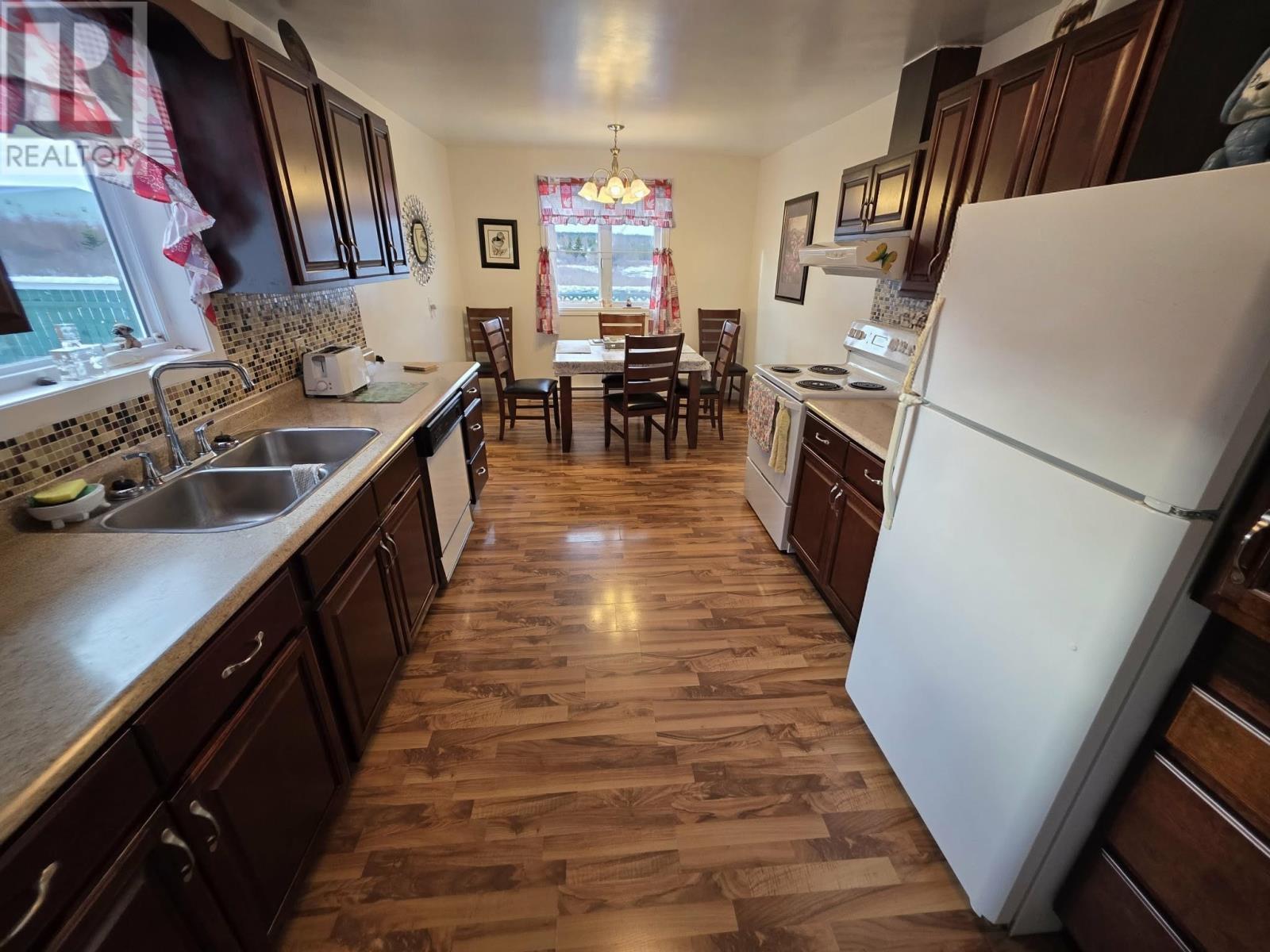 3 Main Highway, Mobile, NL - Indoor Photo Showing Kitchen With Double Sink
