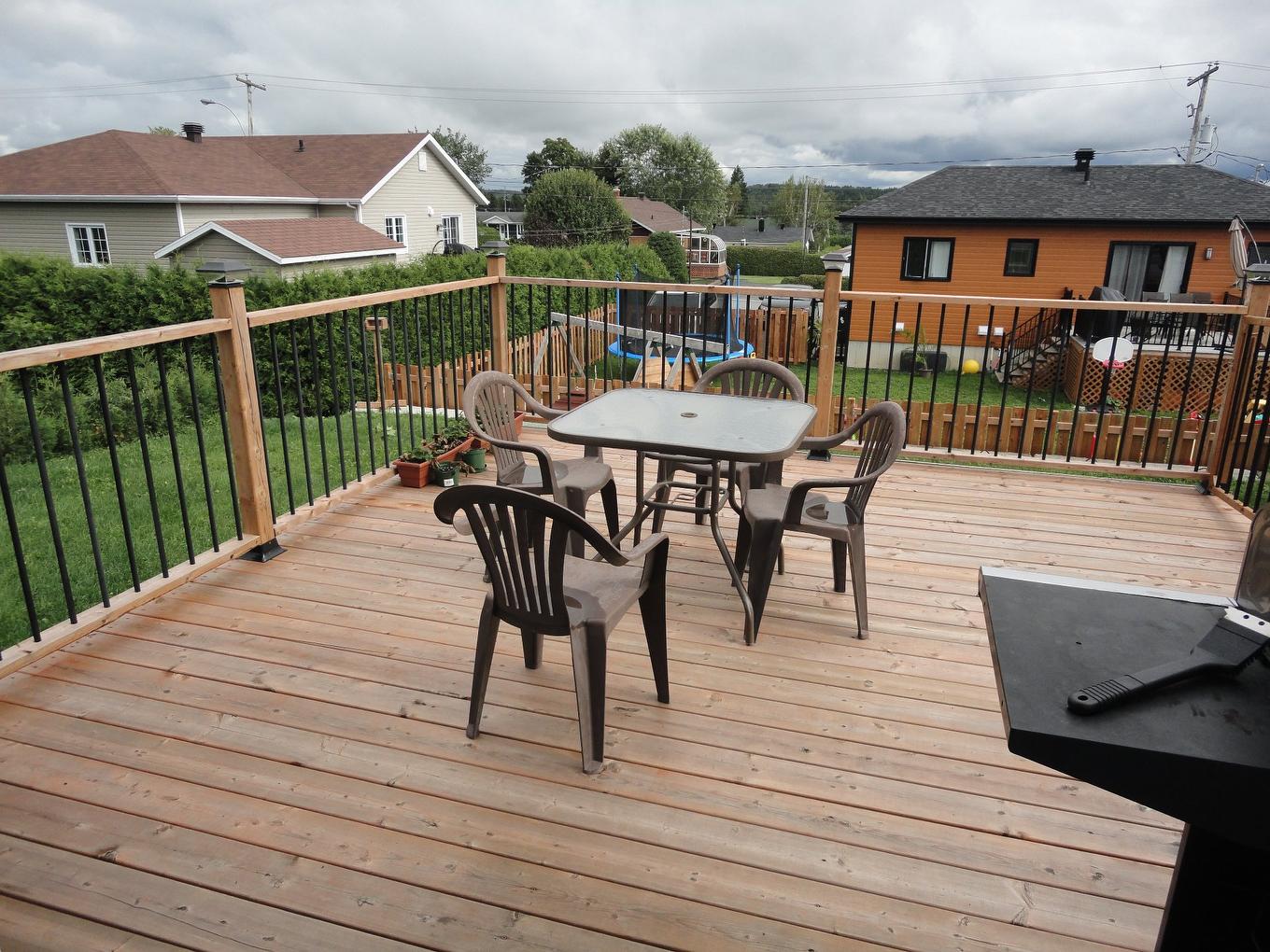 Patio - 2760 120E Rue, Saint-Georges, QC - Outdoor With Deck Patio Veranda With Exterior