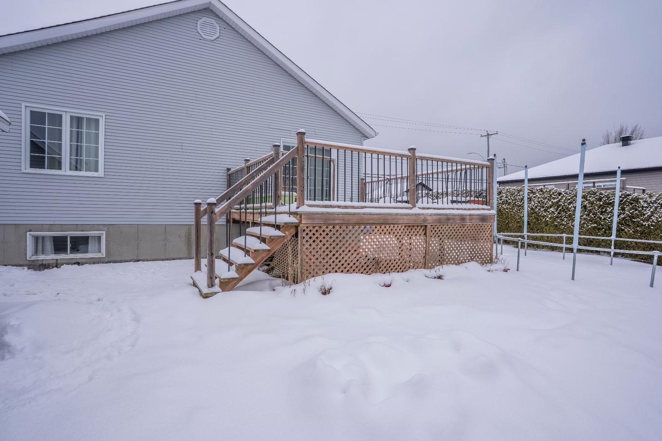 Patio - 2760 120E Rue, Saint-Georges, QC - Outdoor With Deck Patio Veranda With Exterior