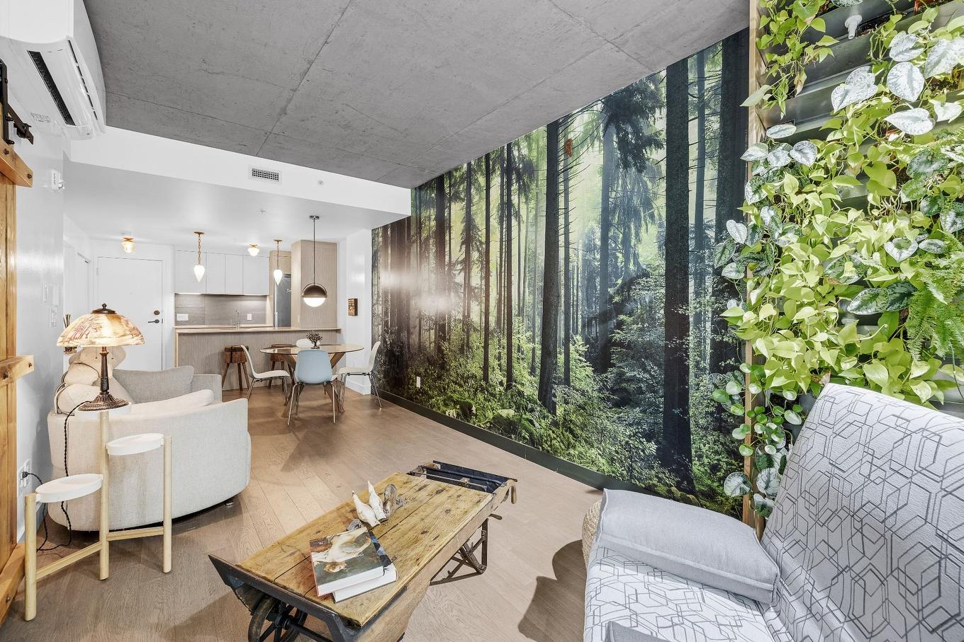 Salon - 218-1550 Rue Des Bassins, Montréal (Le Sud-Ouest), QC - Indoor Photo Showing Living Room