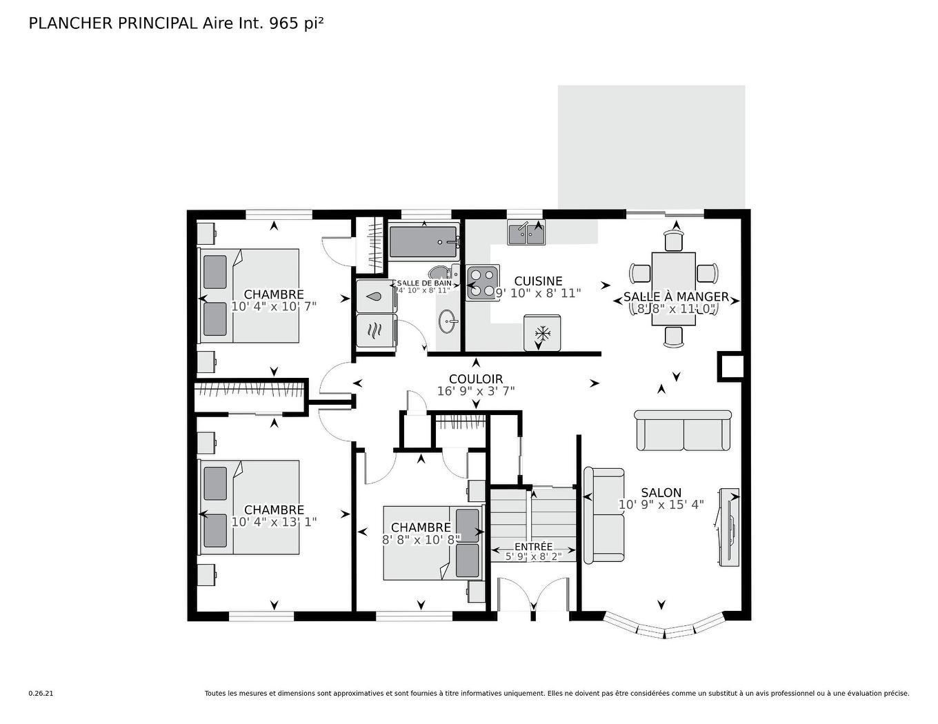 Plan (croquis) - 261 Rue François-Grenier, Repentigny (Repentigny), QC - Other
