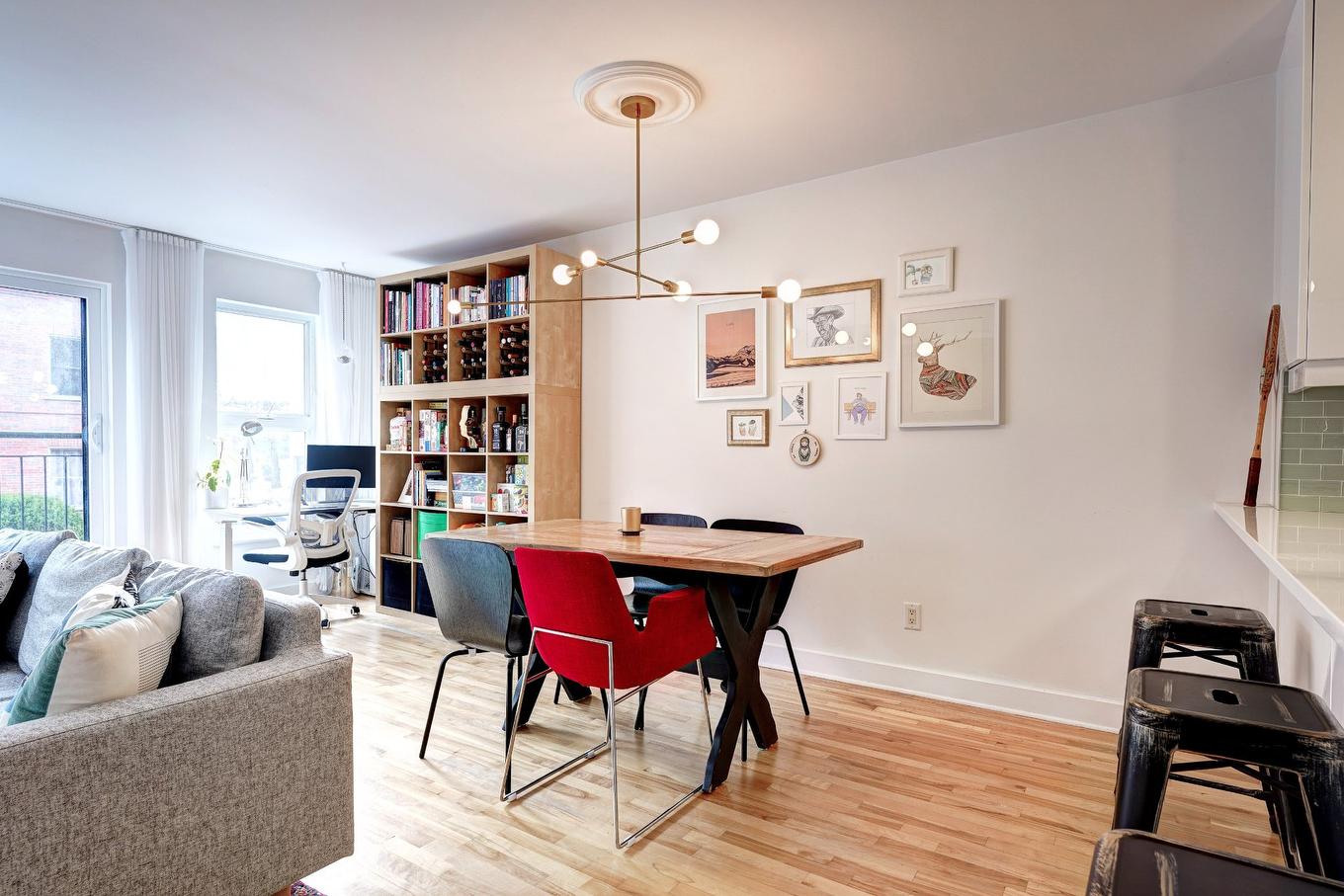 Dining room - 3-1361 Rue La Fontaine, Montréal (Ville-Marie), QC - Indoor