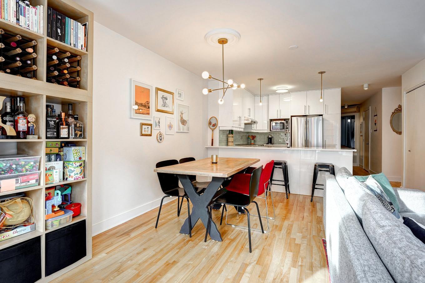 Dining room - 3-1361 Rue La Fontaine, Montréal (Ville-Marie), QC - Indoor