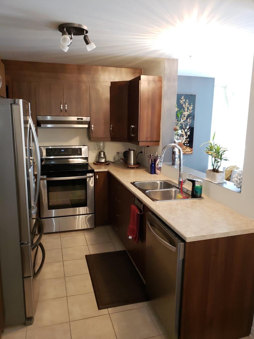 Cuisine - 3-6010 Boul. Chevrier, Brossard, QC - Indoor Photo Showing Kitchen With Double Sink