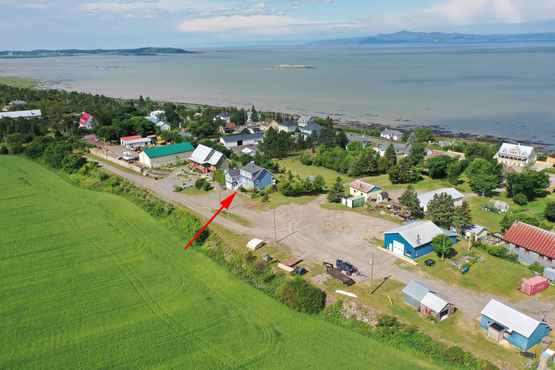 Vue d'ensemble - 9 Route Lauzier, Kamouraska, QC - Outdoor With View