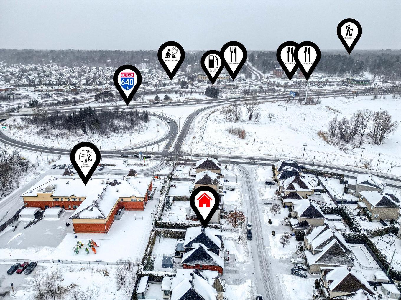 Aerial photo - 7 Rue Hector-Maisonneuve, Blainville, QC - Outdoor