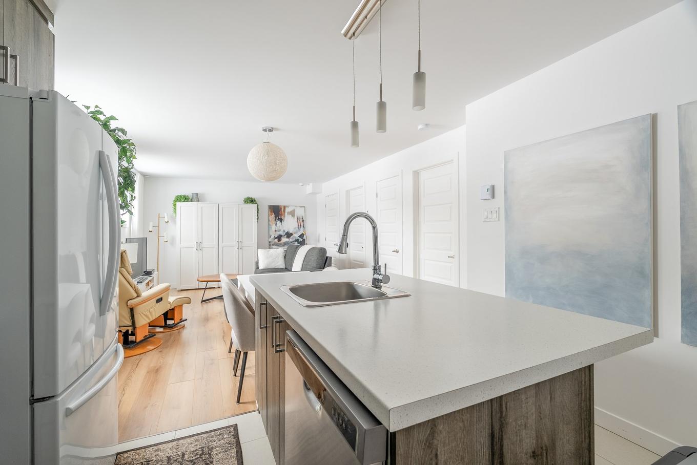 Kitchen - 322 - 324 Ch. De Wexford, Shannon, QC - Indoor Photo Showing Kitchen