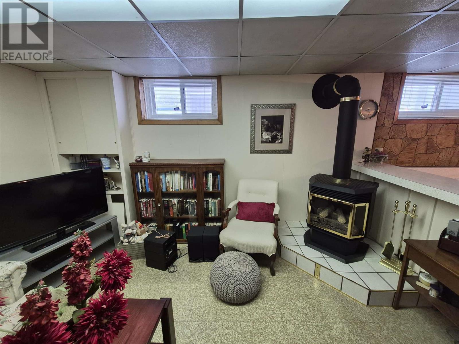 349 Fourth Ave, Sault Ste. Marie, ON - Indoor Photo Showing Basement With Fireplace