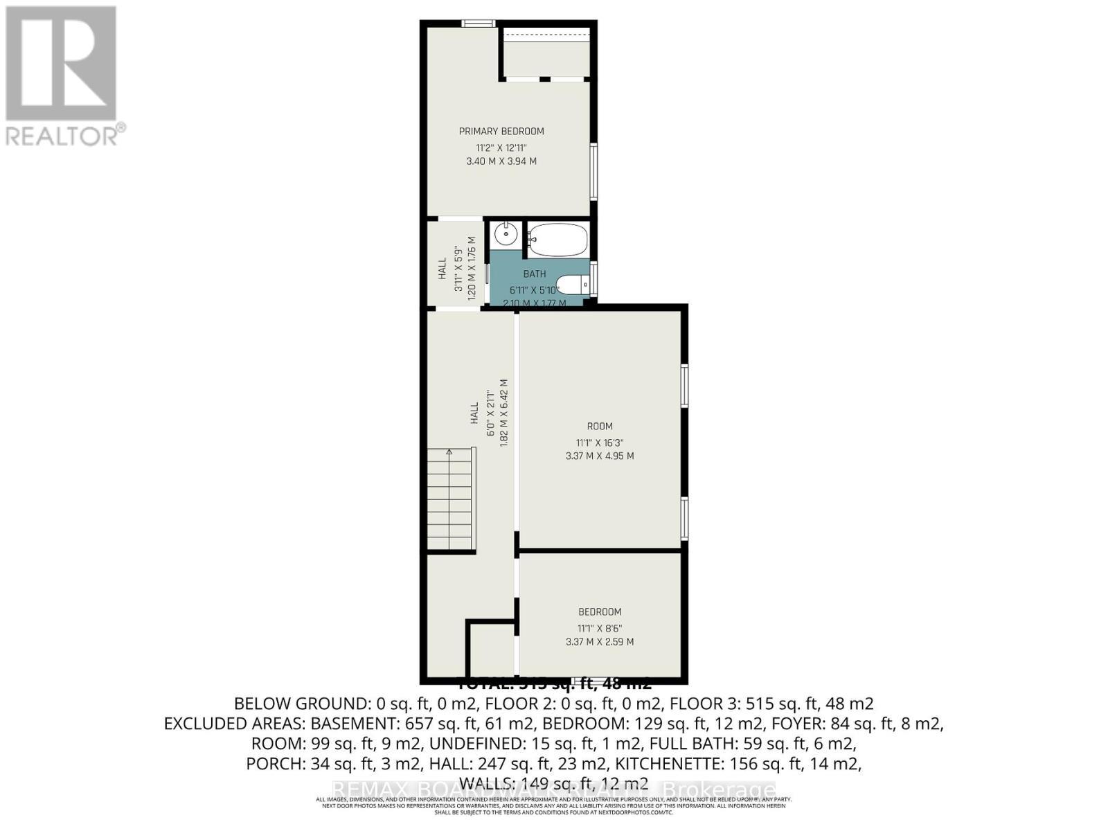 Floor Plan 2nd Level - 20 Montague Street, Smiths Falls, ON - Other
