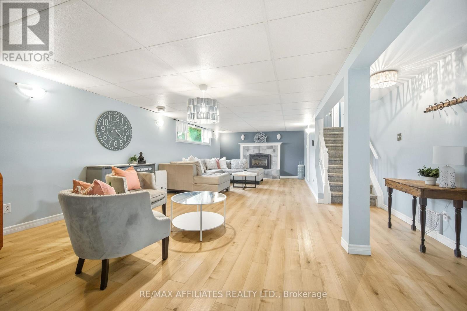 121 Stamford Drive, Drummond/North Elmsley, ON - Indoor With Fireplace