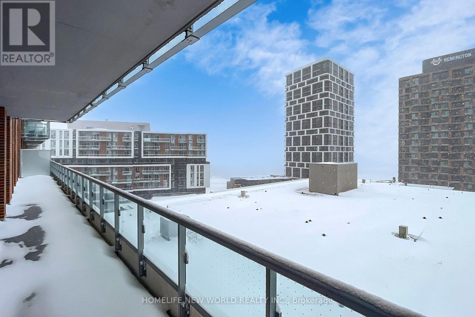 1605 - 8119 Birchmount Road, Markham, ON - Outdoor With Balcony With Exterior