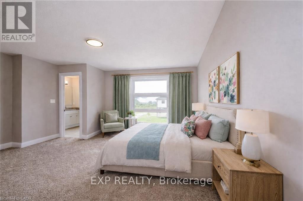 Virtually staged - 102 Thackeray Way, Minto, ON - Indoor Photo Showing Bedroom