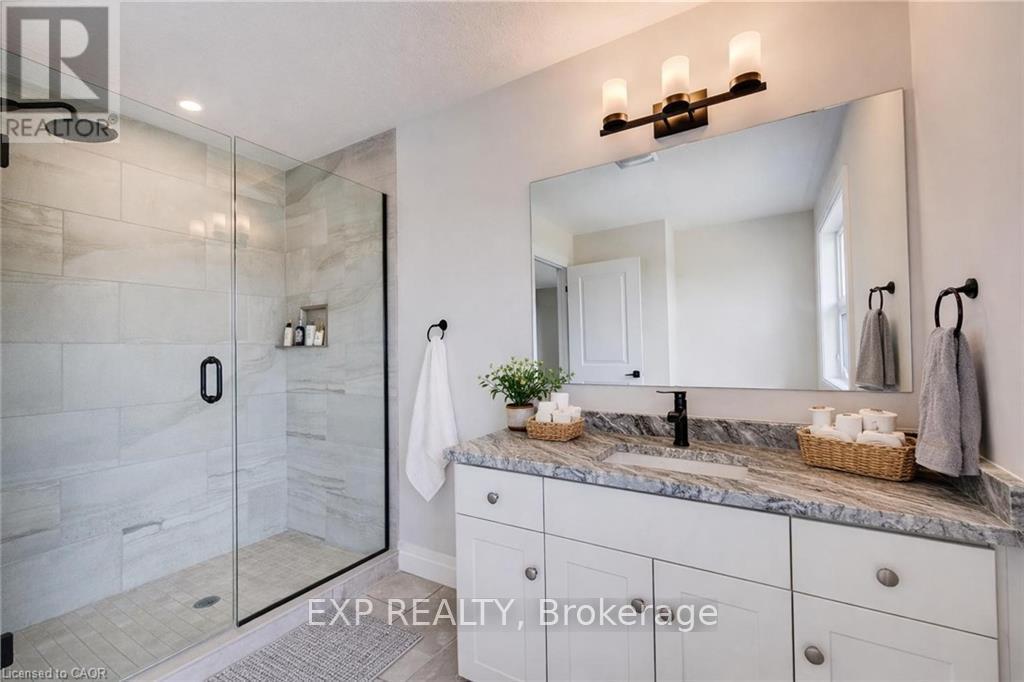 Virtually staged - 102 Thackeray Way, Minto, ON - Indoor Photo Showing Bathroom