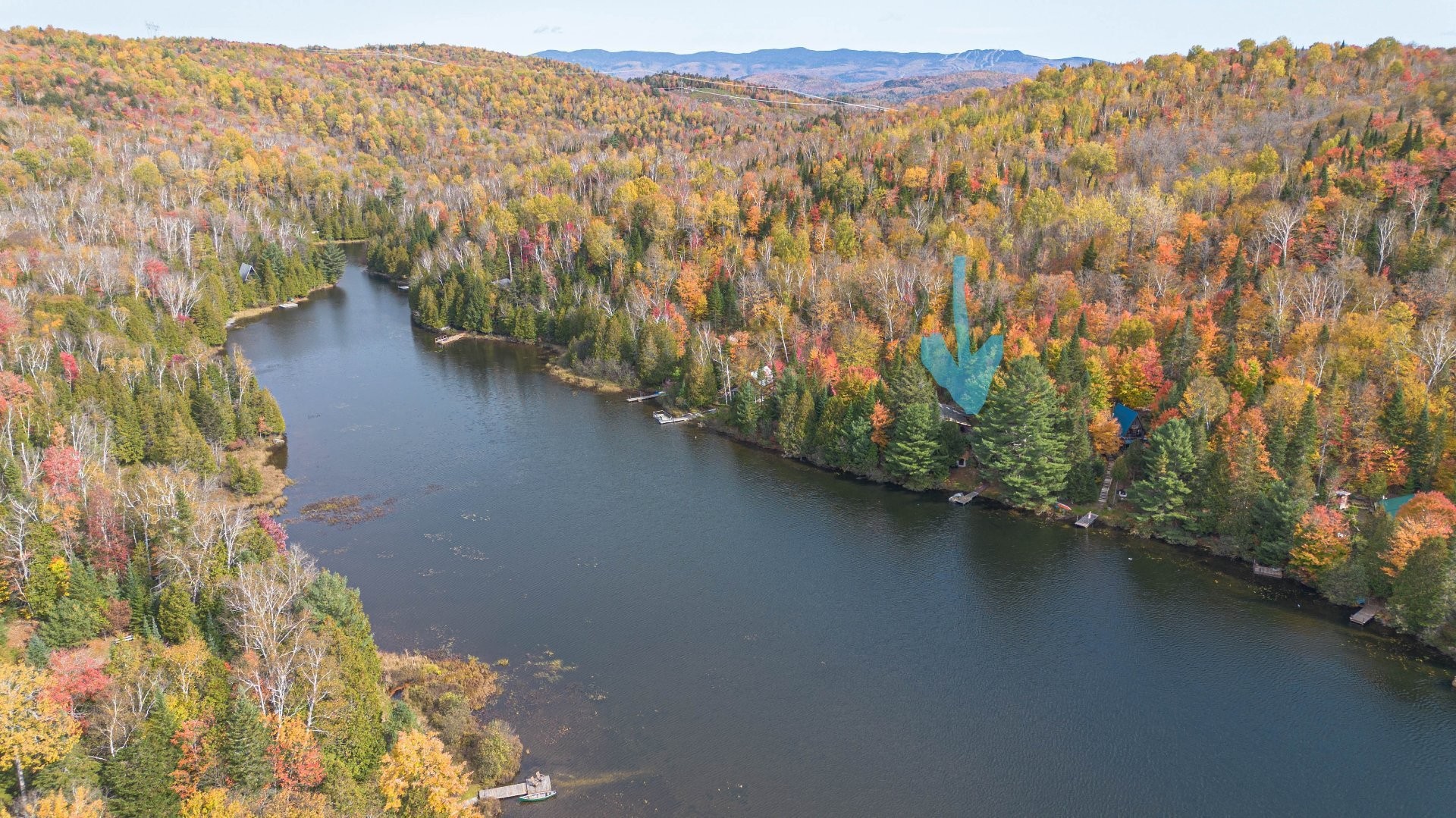 Overall view - 138-139-2500 Ch. Des Chênes E., La Conception, QC - Outdoor With Body Of Water With View