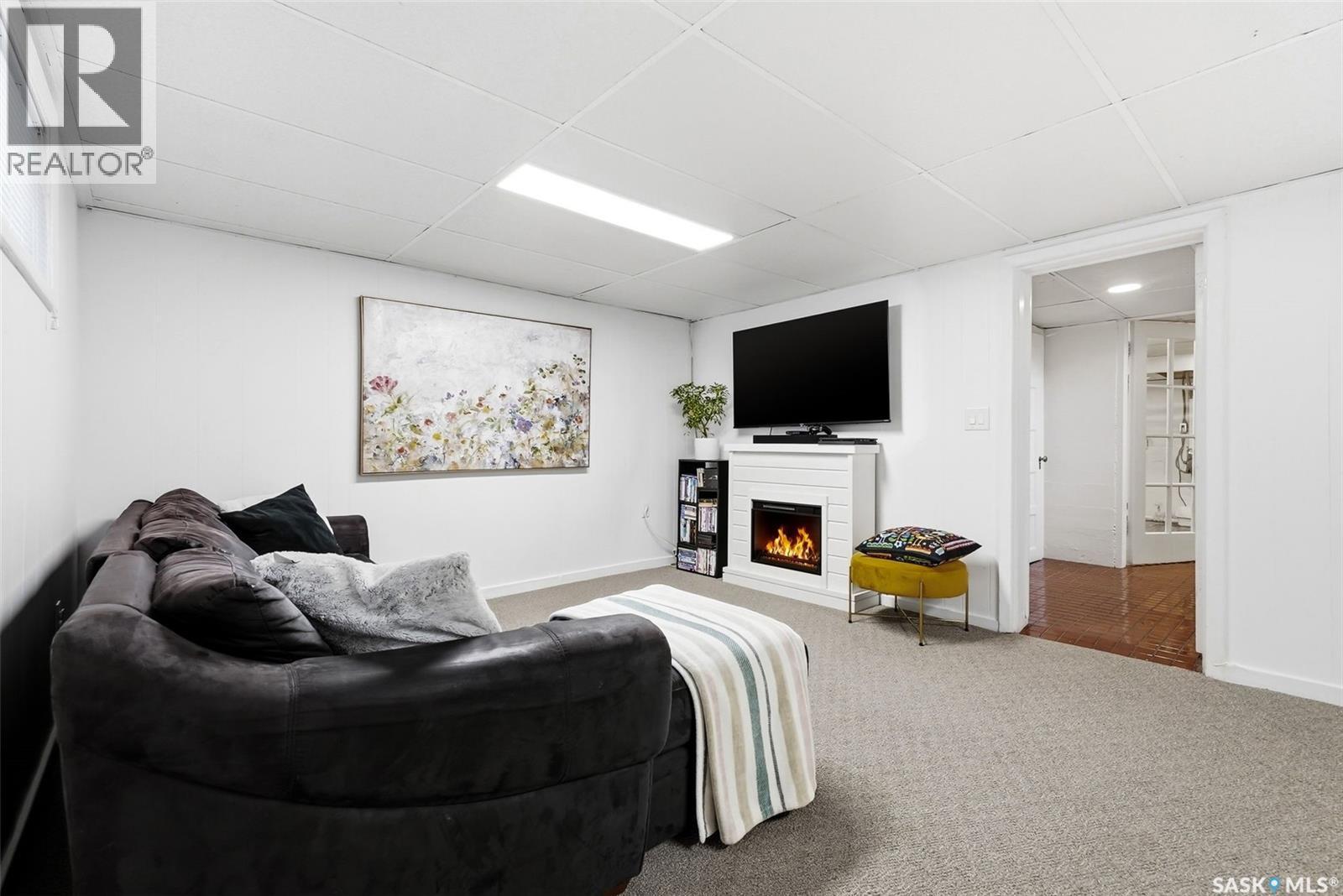 3003 Hill Avenue, Regina, SK - Indoor With Fireplace