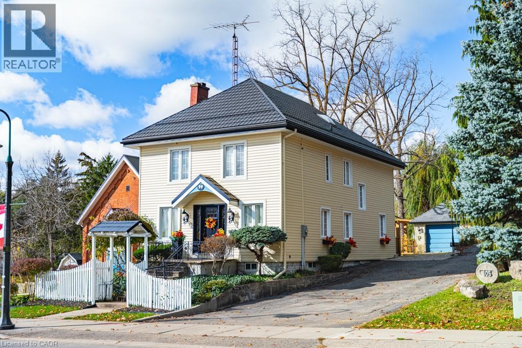 Seasonal view. - 99 Argyle Street N, Caledonia, ON - Outdoor