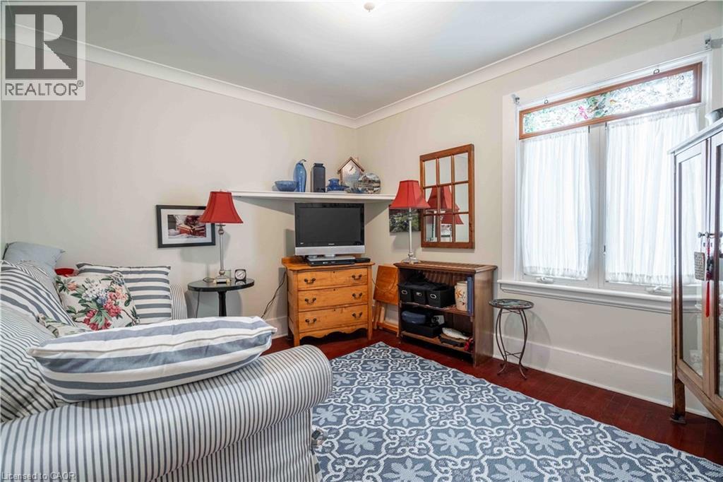 Second spare bedroom presently used as TV room. - 99 Argyle Street N, Caledonia, ON - Indoor Photo Showing Bedroom