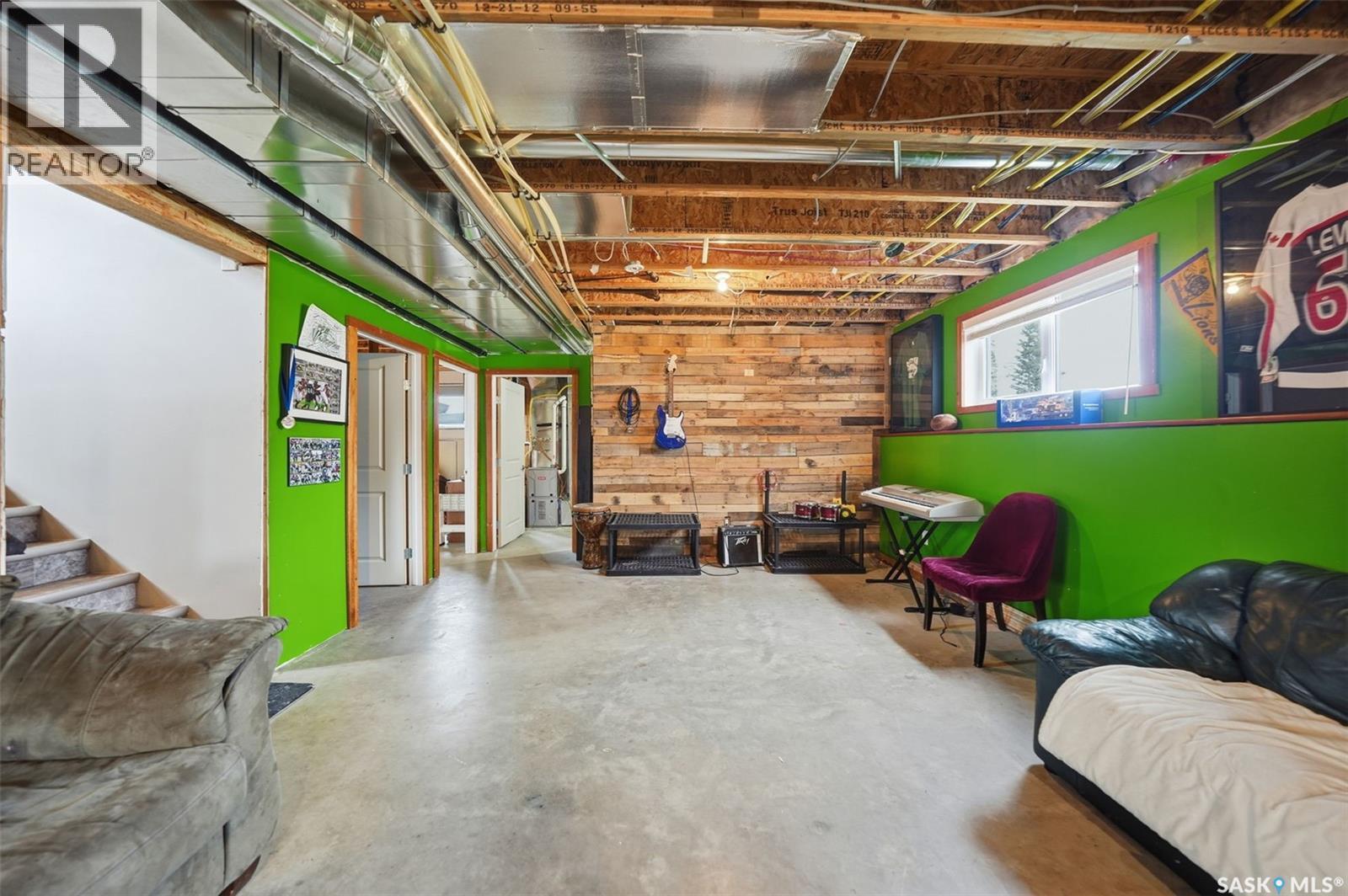 1 Derbowka Drive, Borden, SK - Indoor Photo Showing Basement