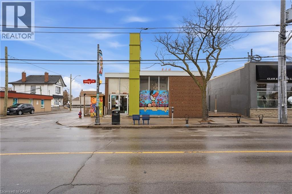 View of commercial property - 204 Ottawa Street N, Hamilton, ON
