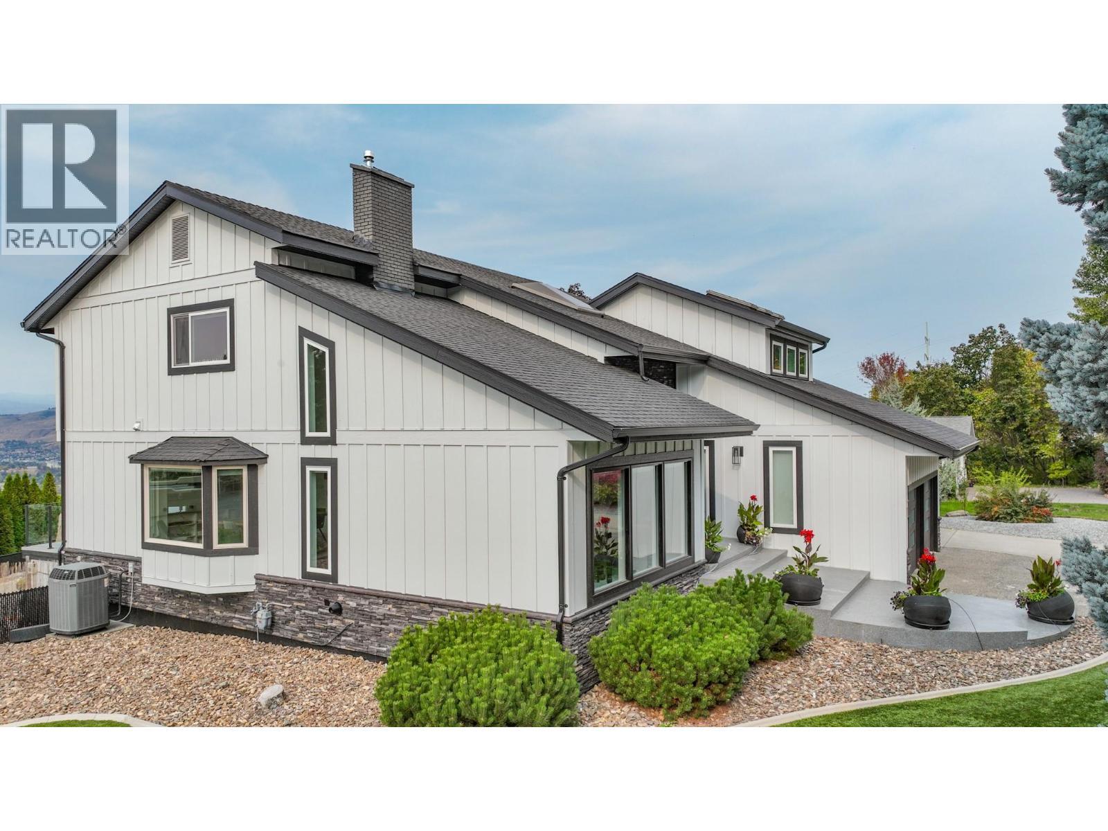 Hardie Board and Batten Siding - 702 Cypress Drive, Coldstream, BC - Outdoor