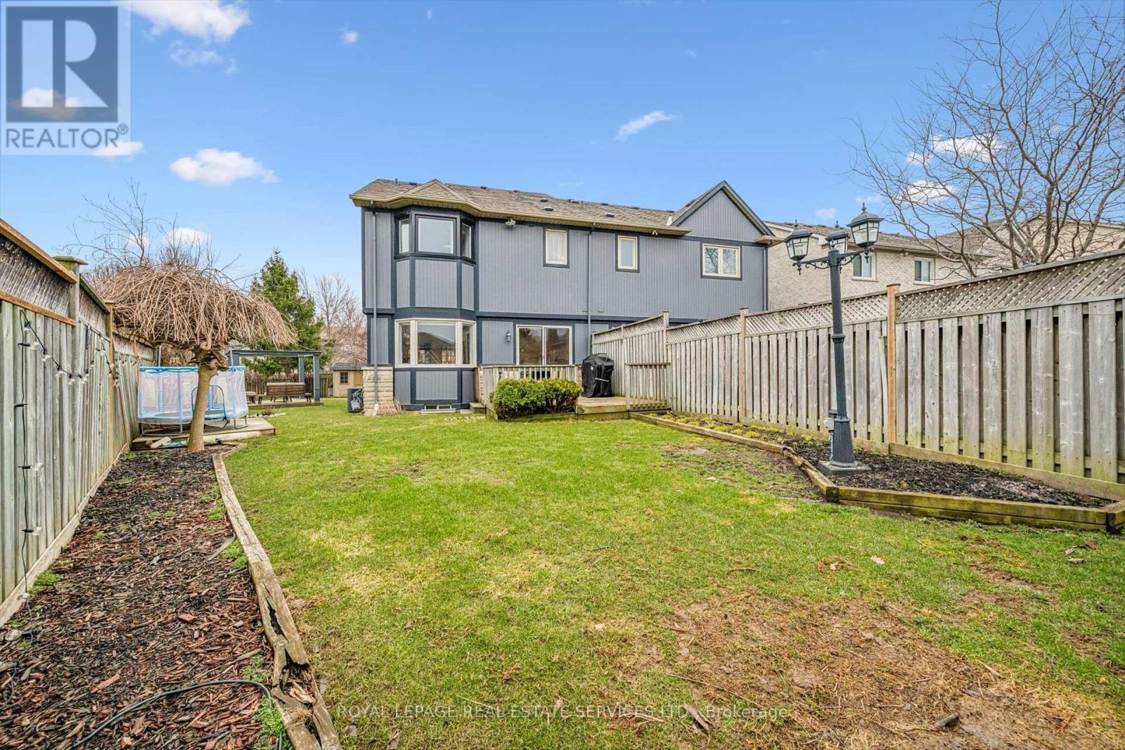 Extra-Spacious Backyard - 1888 Stevington Crescent, Mississauga, ON - Outdoor With Deck Patio Veranda