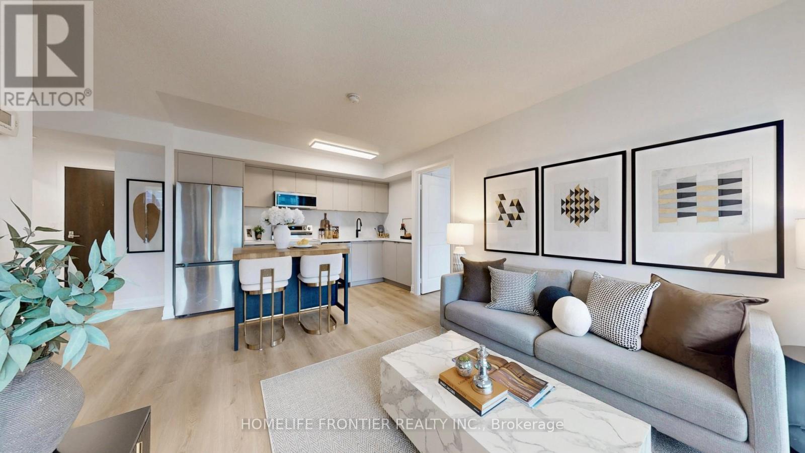 223 - 370 Highway 7 E, Richmond Hill, ON - Indoor Photo Showing Living Room