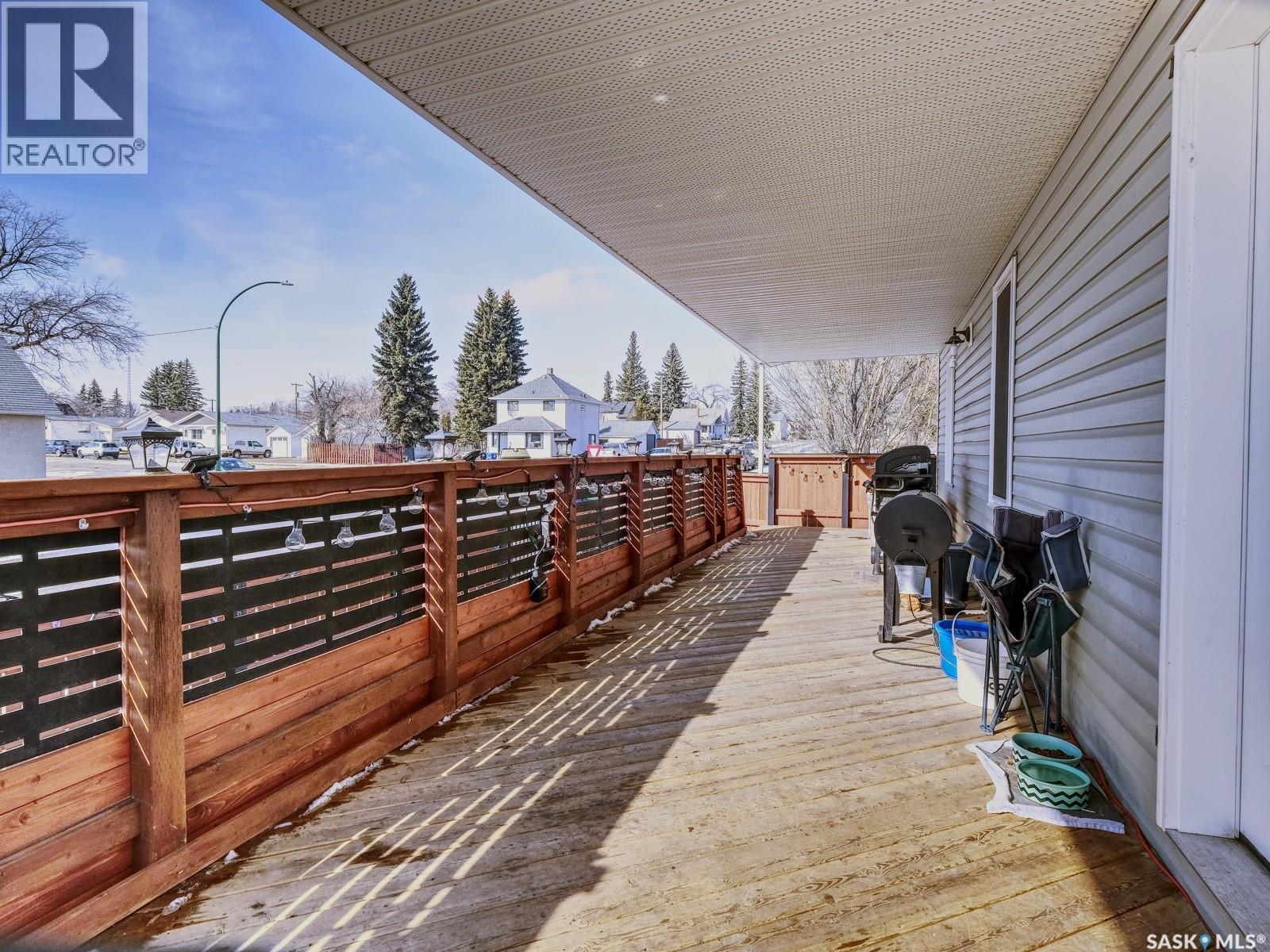 304 2Nd Avenue E, Biggar, SK - Outdoor With Deck Patio Veranda With Exterior