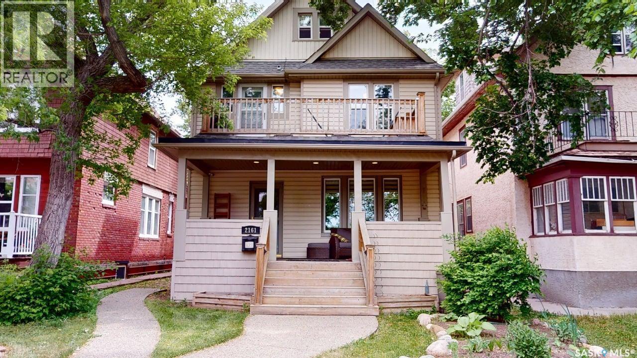 2161 Cameron Street, Regina, SK - Outdoor With Deck Patio Veranda With Facade
