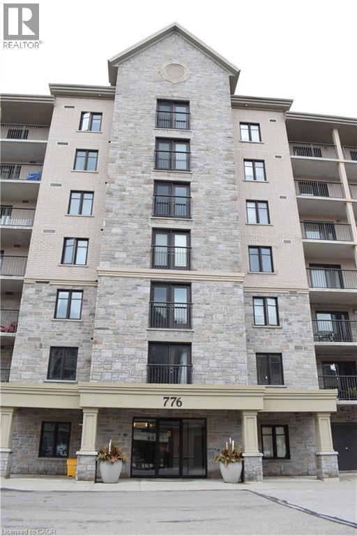 View of apartment building / complex - 776 Laurelwood Drive Unit# 406, Waterloo, ON - Outdoor With Facade