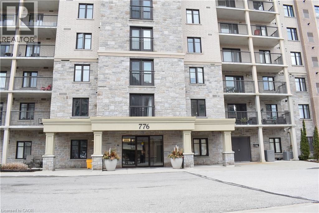 View of apartment building / complex - 776 Laurelwood Drive Unit# 406, Waterloo, ON - Outdoor With Facade